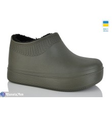 Калоші жіночі на зиму (8 пар р.37-40) хакі  "LUCKY"