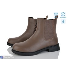 Черевики жіночі на весну/осінь (8 пар р.36-41) коричневий  "LAVLI"