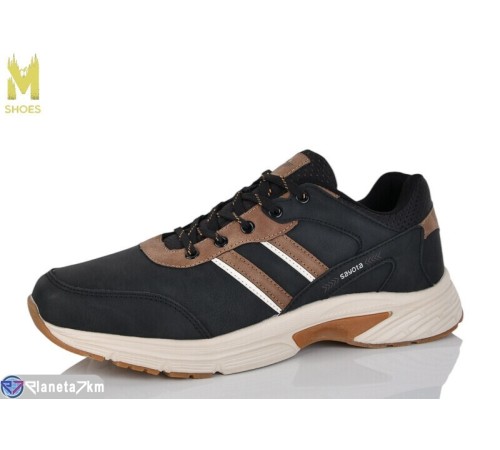 Кросівки чоловічі на весну/осінь (8 пар р.41-46) чорний  "M.Shoes"