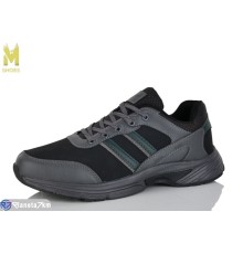 Кросівки чоловічі на весну/осінь (8 пар р.41-46) сірий  "M.Shoes"