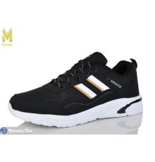 Кросівки чоловічі на весну/осінь (8 пар р.41-46) чорний  "M.Shoes"