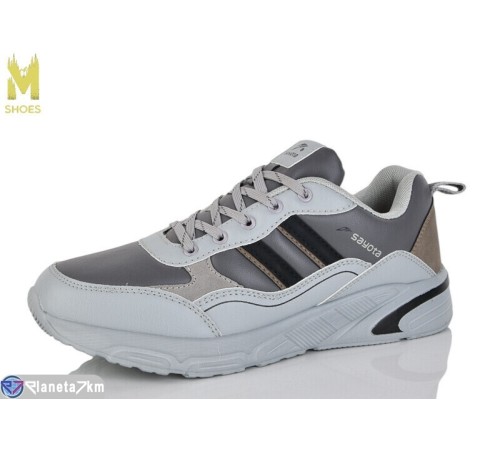 Кросівки чоловічі на весну/осінь (8 пар р.41-46) сірий "M.Shoes" Кросівки чоловічі на весну/осінь (8 пар р.41-46) сірий "M.Shoes"