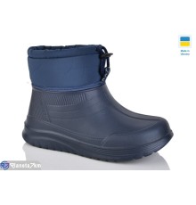 Калоші на зиму (6 пар р.37-41) синій  "MURMUR"