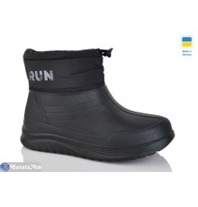 Калоші на зиму (6 пар р.37-41) чорний  "MURMUR"