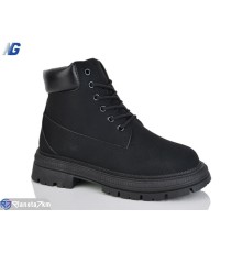 Черевики жіночі на зиму (8 пар р.36-41) чорний  "Navigator"