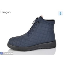 Черевики жіночі на зиму (8 пар р.37-42) синій  "LEFRAT"