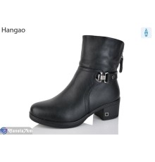 Черевики жіночі на зиму (8 пар р.37-41) чорний  "LEFRAT"