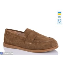 Туфлі жіночі на весну/осінь (6 пар р.36-40) коричневий  "LIKA"