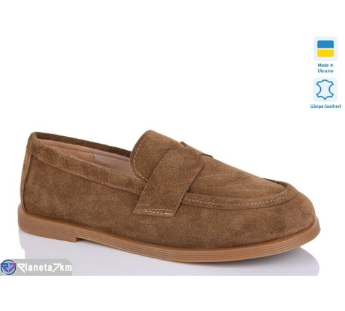 Туфлі жіночі на весну/осінь (6 пар р.36-40) коричневий  "LIKA"