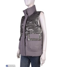 Жилетка жіноча на весну/осінь (4 шт. р.сетка M-2XL) сірий  "Kalabok"