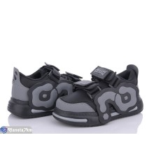 Дитячі кросівки на весну/осінь (8 пар р.32-37) чорний  "Normashoes"
