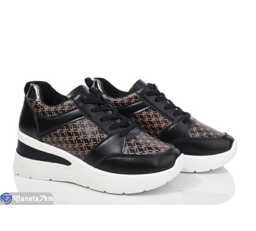 Кросівки жіночі на весну/осінь (8 пар р.36-41) чорний  "Normashoes"