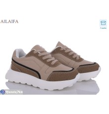 Кросівки жіночі на весну/осінь (6 пар р.36-41) коричневий  "Latifa"