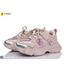 Дитячі кросівки на весну/осінь (6 пар р.33-38) рожевий  "BELIES"