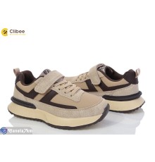 Дитячі кросівки на весну/осінь (6 пар р.32-37) коричневий  "BELIES"