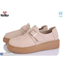 Туфлі жіночі на весну/осінь (8 пар р.37-41) бежевий  "SUBA"