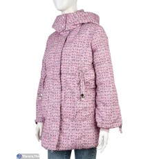 Куртка жіноча на весну/осінь (5 шт. р.сетка M-XL) рожевий  "Kalabok"
