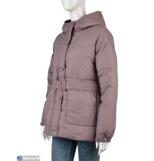 Куртка жіноча на весну/осінь (5 шт. р.сетка M-2XL) коричневий  "Kalabok"