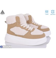 Кросівки жіночі на зиму (8 пар р.36-41) коричневий  "STILLI Group"