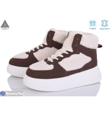Кросівки жіночі на зиму (8 пар р.36-41) коричневий  "STILLI Group"