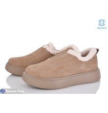 Кросівки жіночі на зиму (8 пар р.37-41) бежевий  "LIMPO"