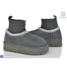 Уггі жіночі на зиму (6 пар р.37-41) сірий  "LIMPO"