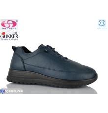 Кросівки жіночі на весну/осінь (8 пар р.36-41) синій  "Gukkcr"