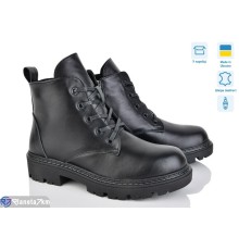 Черевики жіночі на зиму (6 пар р.36-40) чорний  "Linda"