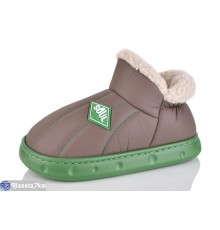 Тапки чоловічі на зиму (5 пар р.40-45) коричневий  "LINKA"