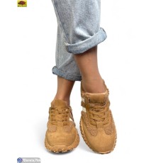 Кросівки жіночі на весну/осінь (6 пар р.36-40) camel  "Mei De Li"