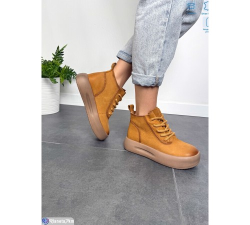 Черевики жіночі на весну/осінь (6 пар р.36-40) camel  "SOFIA"