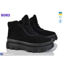 Черевики жіночі на весну/осінь (6 пар р.37-41) чорний  "Roks"
