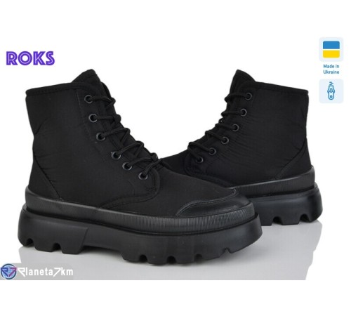 Черевики жіночі на весну/осінь (6 пар р.37-41) чорний  "Roks"