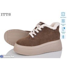 Черевики жіночі на зиму (6 пар р.36-40) коричневий  "LOTOS"