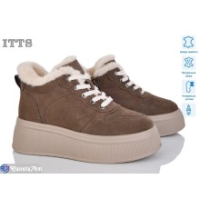 Черевики жіночі на зиму (6 пар р.36-40) коричневий  "LOTOS"