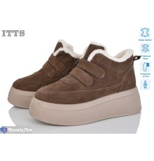 Черевики жіночі на зиму (6 пар р.36-40) коричневий  "LOTOS"