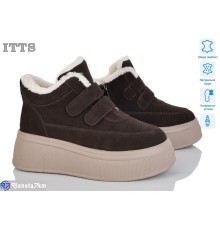 Черевики жіночі на зиму (6 пар р.36-40) коричневий  "LOTOS"
