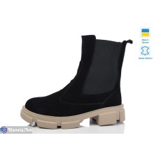 Черевики жіночі на зиму (6 пар р.37-41) чорний  "LIKA"