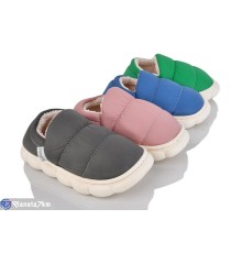 Тапки дитячі на зиму (12 пар р.30-35) мікс  "LINKA"