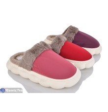 Тапки жіночі на зиму (12 пар р.36-41) мікс  "LINKA"