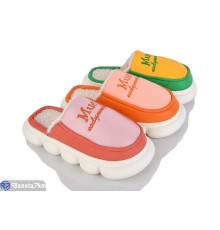 Тапки жіночі на зиму (12 пар р.36-41) мікс  "LINKA"