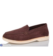 Туфлі жіночі на весну/осінь (8 пар р.36-41) коричневий  "VIOLA"