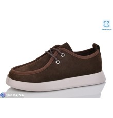 Туфлі жіночі на весну/осінь (8 пар р.36-41) коричневий  "VIOLA"