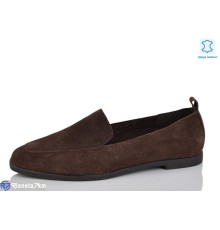 Туфлі жіночі на весну/осінь (8 пар р.36-41) коричневий  "VIOLA"