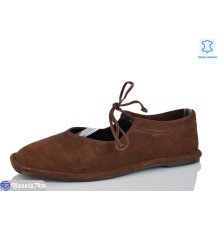 Туфлі жіночі на весну/осінь (8 пар р.36-41) коричневий  "VIOLA"