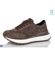 Кросівки жіночі на весну/осінь (8 пар р.36-41) коричневий  "VIOLA"