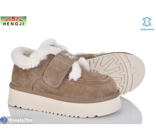 Уггі жіночі на зиму (8 пар р.36-41) коричневий  "HENGJI-ELENA"