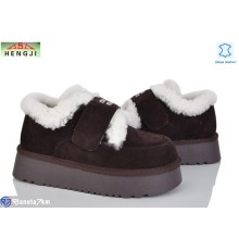 Уггі жіночі на зиму (8 пар р.36-41) коричневий  "HENGJI-ELENA"