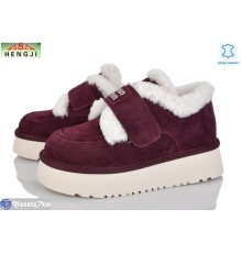 Уггі жіночі на зиму (8 пар р.36-41) бордовий  "HENGJI-ELENA"