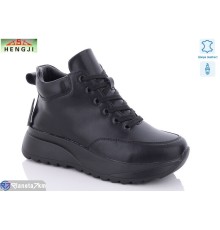 Черевики жіночі на весну/осінь (8 пар р.36-41) чорний  "HENGJI-ELENA"